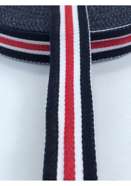 Kırmızı Beyaz Renkli Dekoratif Şerit 1 Metre, Parti ve Dekorasyon Malzemeleri fiyatları