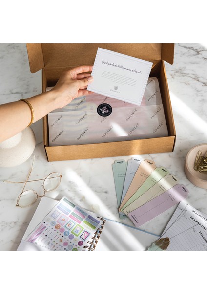 A5 Spiralli Süresiz Renkli Planlayıcı Ajanda Motivasyon Sayfalı Mavi Papatyalar fırsatları