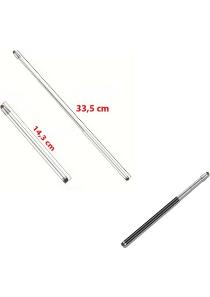 Dokunmatik Tablet Telefon Akıllı Tahta 33 cm Uzayan Teleskopik Çubuk Touchpad 2 Li Dokunmatik Uç Işaret Sunum Rehber Vb. Çubuğu fiyatları