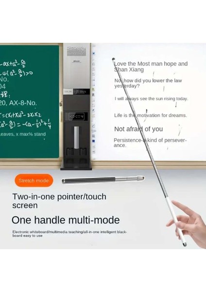 Dokunmatik Tablet Telefon Akıllı Tahta 33 cm Uzayan Teleskopik Çubuk Touchpad 2 Li Dokunmatik Uç Işaret Sunum Rehber Vb. Çubuğu fırsatları