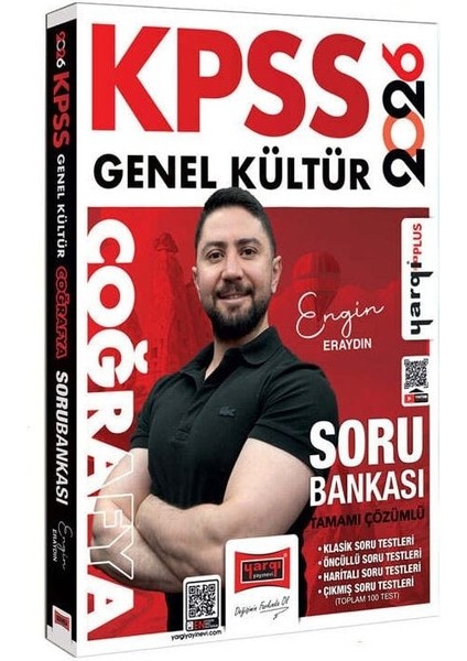 Yargı 2026 Kpss Coğrafya Soru Bankası Çözümlü - Engin Eraydın Yargı Yayınları