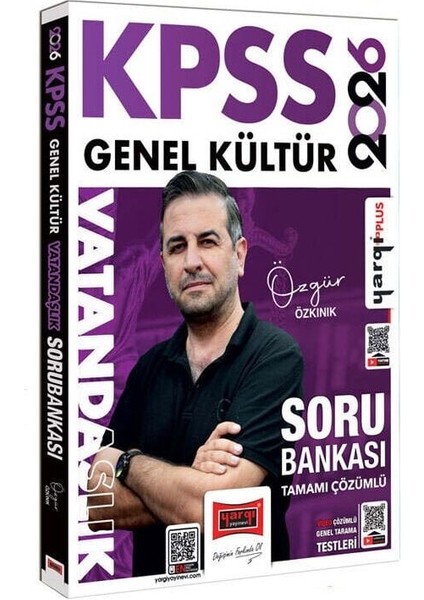 Yargı 2026 Kpss Vatandaşlık Soru Bankası Çözümlü - Özgür Özkınık Yargı Yayınları