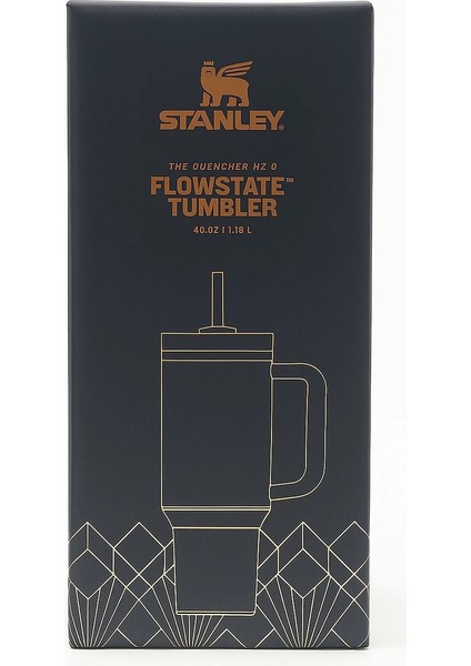 Deco Collection Quencher H2.0 Flowstate™ Bardak | 40 Oz | 1,18L fırsatları