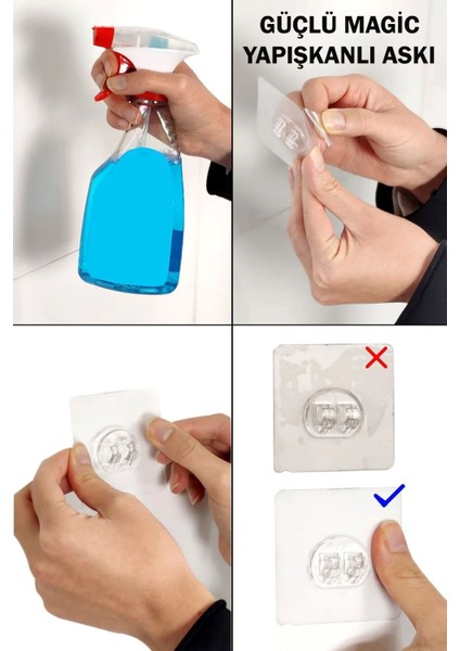 Metal Yapışkanlı Banyo Rafı - Mat Siyah, Pratik Dikdörtgen Tasarım Banyo Rafı modelleri