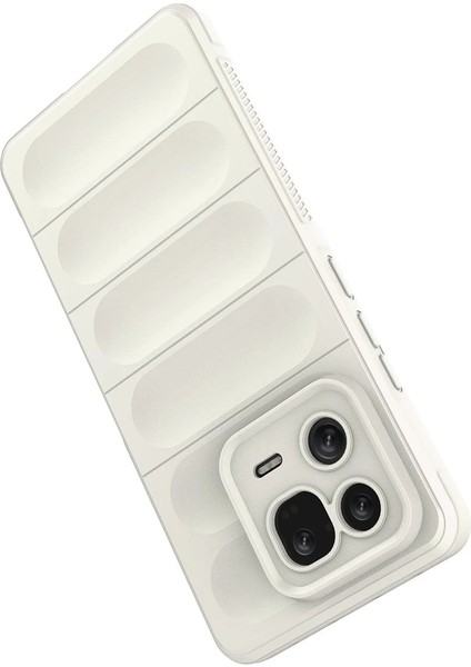Xiaomi Mi 13 Pro Kılıf Optimum Silikon - Krem Arbkd modelleri