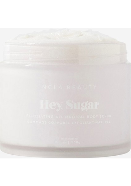 Ncla Hey, Sugar Exfoliating All Natural Vücut Peelingi 250ML, Tamamen Doğal ve Nemlendirici