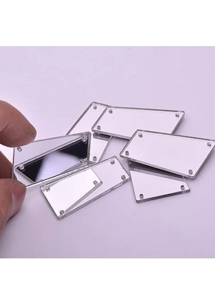 Şeffaf Akrilik 2cm, 20 Adet, Ayakkabı Tasarımı ve Dikimi Için Ideal Seçenek