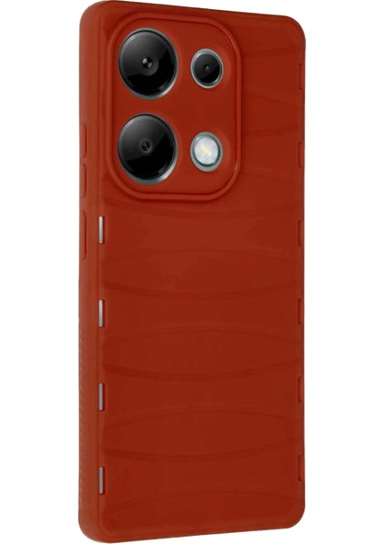 Xiaomi Redmi Note 13 Pro 4g Kılıf Bibercas Silikon Kapak - Kırmızı fiyatları