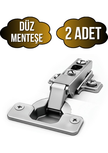 Düz Dolap Kapak Menteşesi Tas Menteşe(Düz Menteşe)