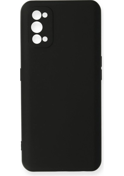 Realme 7 Pro Kılıf Nano Içi Kadife Silikon - Siyah Arbkd
