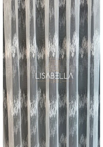 Serenita Beyaz 1x2 Pile Dikişli Örme Tül Perde