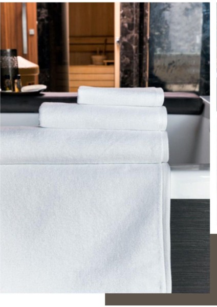 Yumuşak ve Hafif 70X140 cm Banyo Havlusu, Bembeyaz ve Konforlu Kullanım Sağlar