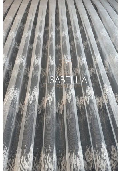 Serenita Beyaz 1x2.5 Pile Dikişli Örme Tül Perde
