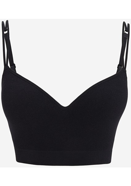 Yeni Sezon Balensiz Dolgusuz Duz Tisort Sutyen - S50336Z8