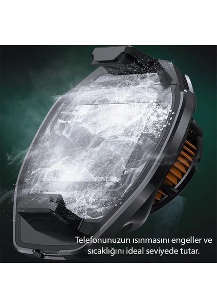 Memo DL22 Yarı Iletken Arka Klips Soğutma Radyatörü Pubg Oyun Soğutucu Ios And - HBPAV8690-64 fırsatları