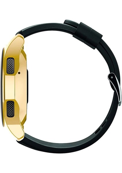 Ally Samsung Watch 42MM Lazer Kaplama Slim Silikon Bumber KILIF-(1903) - HBPAV8949-8154 modelleri