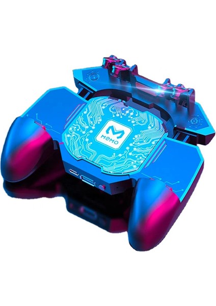 Memo DL88 Altı Parmak Fanlı Hızlı Soğutma Pubg Oyun Konsolu Gamepad Radyatör-( - HBPAV9765-69