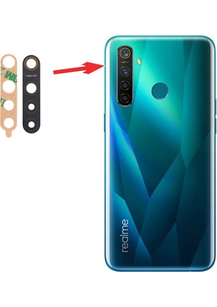 Oppo Realme 5 Pro / Realme Q Kamera LENS-(1903) - HBPAV3779-2740 fiyatları