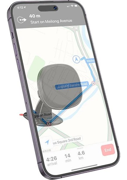 Hoco H30 360° Dönebilen Torpido Üstü Araç Içi Magsafe Manyetik Araç Içi Tel - HBPAV2122-86 fırsatları