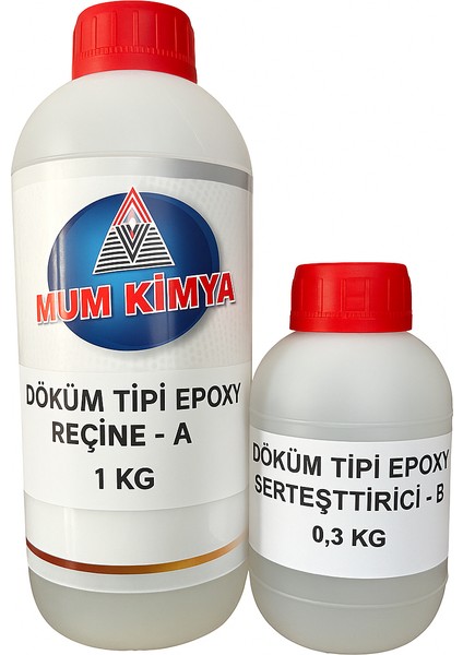 Döküm Tipi Parlak Şeffaf Epoxy Reçine/Hobi Epoksi Reçine