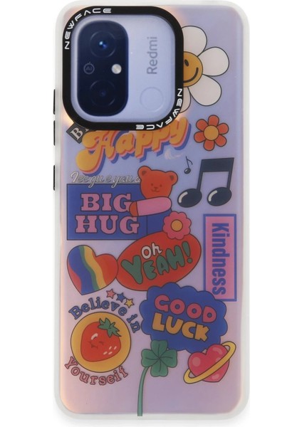 Xiaomi Redmi 12C Kılıf Estoril Desenli Kapak - Estoril - 15 - HBPAV1269-8942