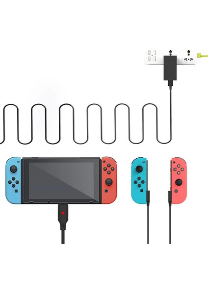 Jys 3in1 Nintendo Switch Oyun Konsolu Universal Şarj Kablosu Joy-Con GAMEPAD-(1903) - HBPAV3178-32 indirimleri