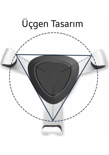 Gravity Drive Universal Araç Havalandırma TUTUCU-(1903) - HBPAV9008-3919 fırsatları