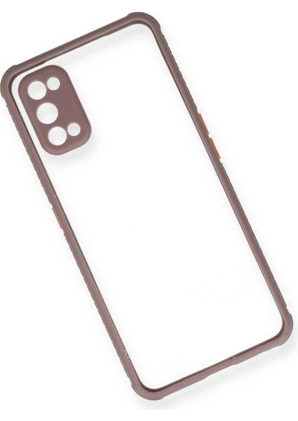 Realme 7 Pro Kılıf Miami Şeffaf Silikon - Açık Mor - HBPAV5287-3116 modelleri