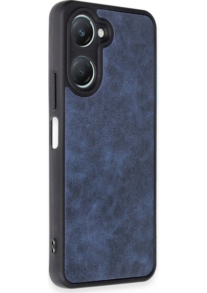 Vivo Y18 Kılıf Aras Deri Kapak - Lacivert - HBPAV9251-7826 modelleri