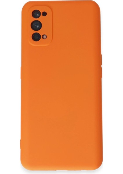 Realme 7 Pro Kılıf Nano Içi Kadife Silikon - Turuncu - HBPAV1641-5286