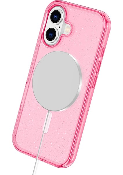 Apple iPhone 16 Star Magsafe Kapak - Pembe - HBPAV6332-4099 fırsatları