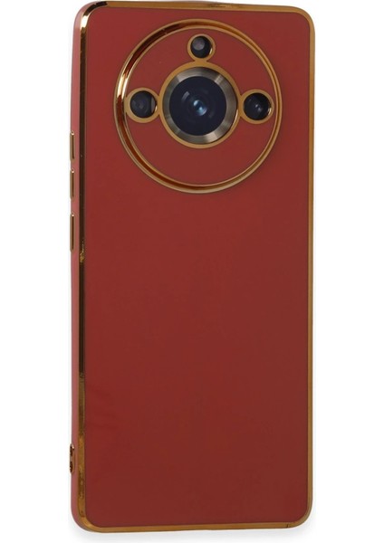 Realme 11 Pro Kılıf Volet Silikon - Kırmızı - HBPAV8304-5539