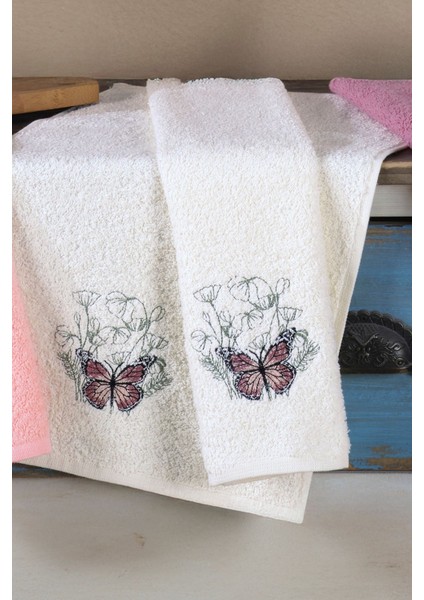 Yumuşak Pamuklu Mutfak ve Yüz Havlusu Seti, 6'lı, Şık ve Kullanışlı Tasarım