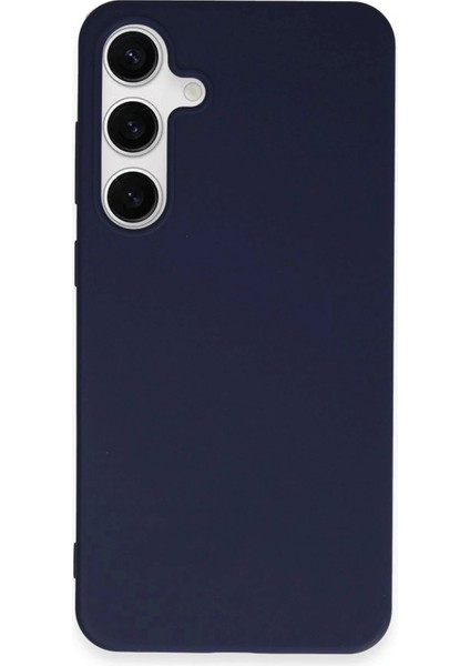 Samsung Galaxy S24 Plus Kılıf First Silikon - Lacivert modelleri