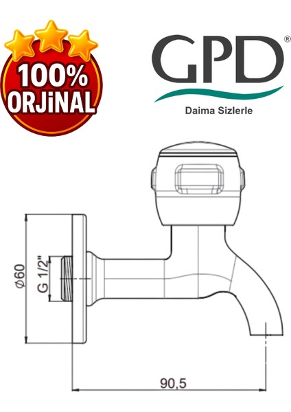 KMS30 Kısa Musluk fiyatları