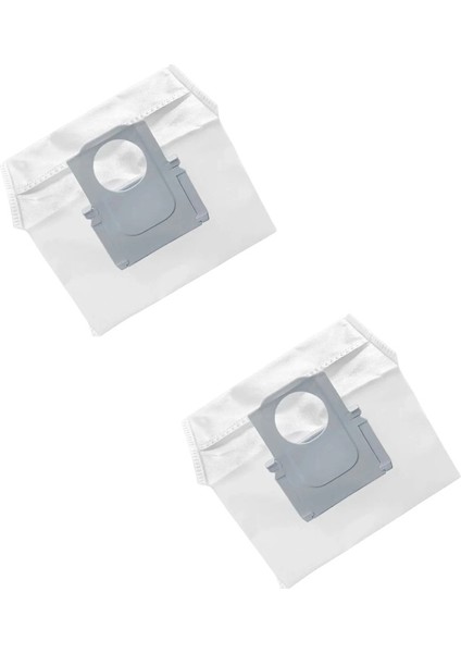 Roborock S8, S8+ ( Plus ), S8 Pro Ultra Robot Süpürge Uyumlu 2 Adet Toz Torbası - Yedek Parça Seti