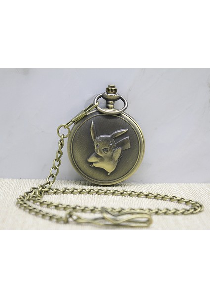 Pikachu Tasarımlı Köstekli Saat