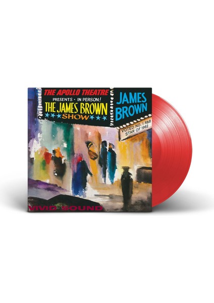 James Brown - Live At The Apollo, 1962 (Limited Edition - Red Vinyl) - Plak