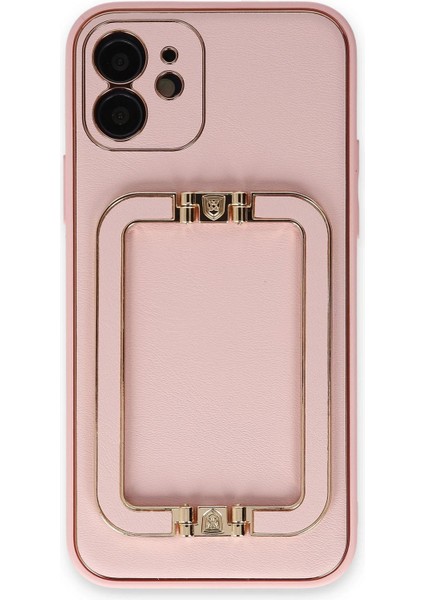 iPhone 12 Kılıf Coco Elit Kapak - Pembe - TOA7399-3425