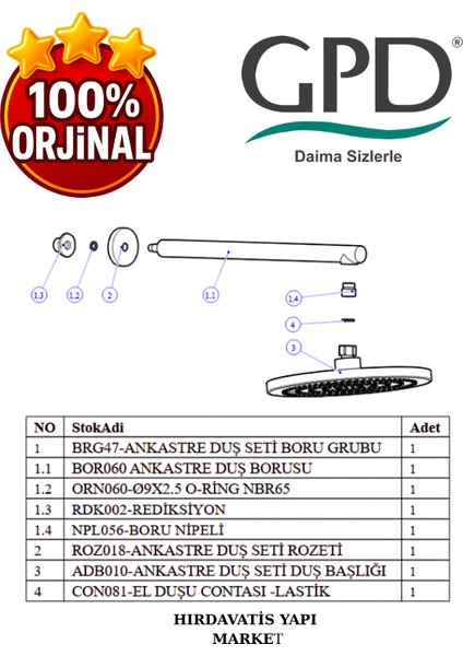 ADS14 Ankastre Duş Başlığı (Ø250) indirimleri
