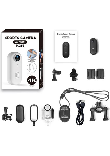 Mini 4K Wifi Aksiyon Kamerası Giyilebilir Vücut Kamerası Video Kaydedici Hafıza Kartı Hediye modelleri