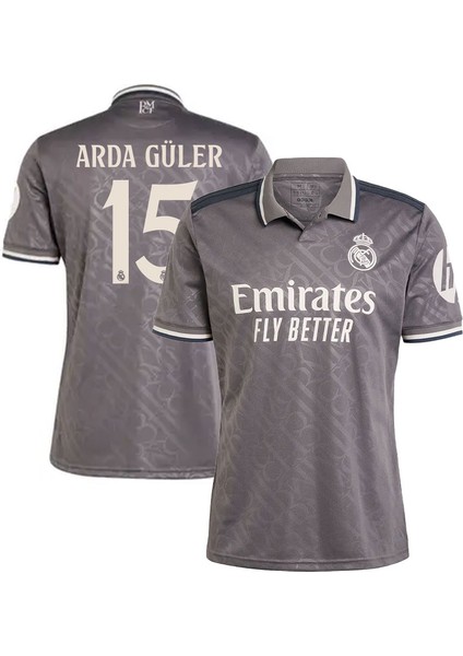 Real Madrid 2024/25 Alternatif Arda Güler Yetişkin Forması Siyah