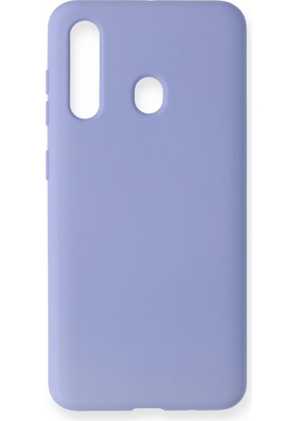 Samsung Galaxy M40 Kılıf Nano Içi Kadife Silikon - Lila - TOA2872-2512