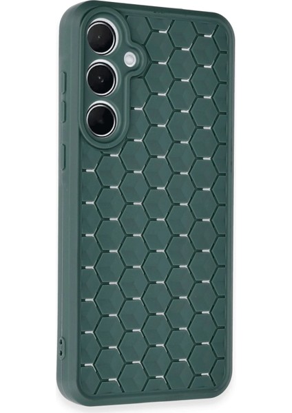 Samsung Galaxy A15 4g Kılıf Petek Silikon Kapak - Koyu Yeşil - TOA2643-9388 fiyatları