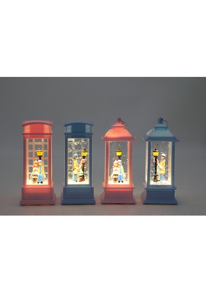 Kış Masalı Işıklı Kar Küresi