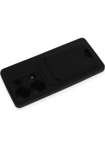 Xiaomi Redmi Note 13 Pro 4g Kılıf Kelvin Kartvizitli Silikon - Siyah - TOA9801-5444 modelleri