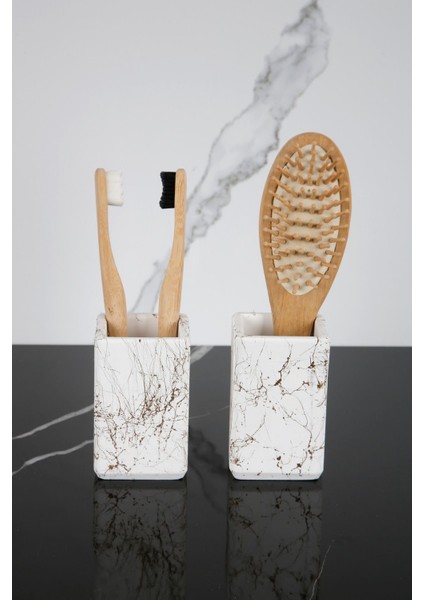 7 Parça Beton Banyo Seti, Çiçekli Saksı, Sabunluk, Diş Fırçalık, Tütsülük, Mumluk indirimleri