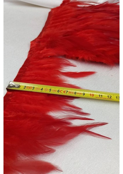 Kırmızı Horoz Tüy Dekoratif Şerit Aksesuar, Parti ve Dekorasyon Malzemeleri modelleri