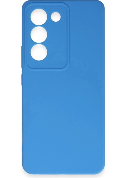 Vivo V30 Lite 4g Kılıf First Silikon - Mavi fiyatları