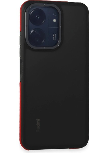 Xiaomi Redmi 13C Harvel Kapak - Kırmızı - TOA6378-1068